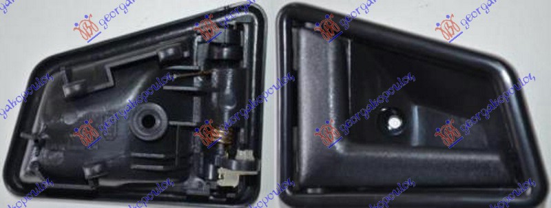 KVAKA PREDNJIH/ZADNJIH VRATA UNUTRASNJA CRNA - LEVO