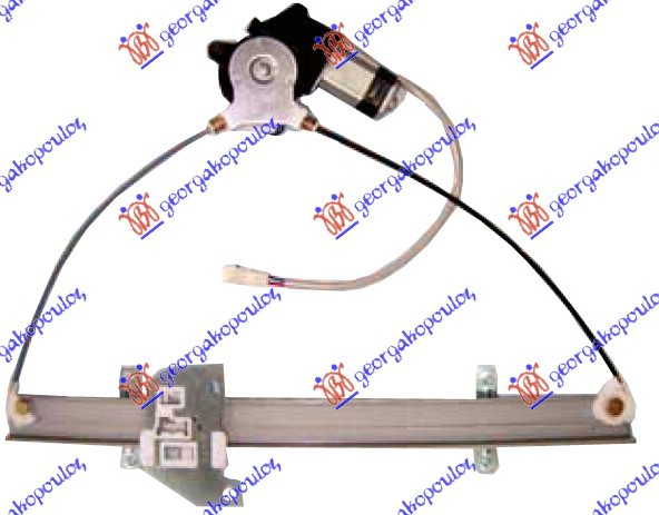 PODIZAC PREDNJEG PROZORA ELEKTRICNI 3/5 VRATA - LEVO