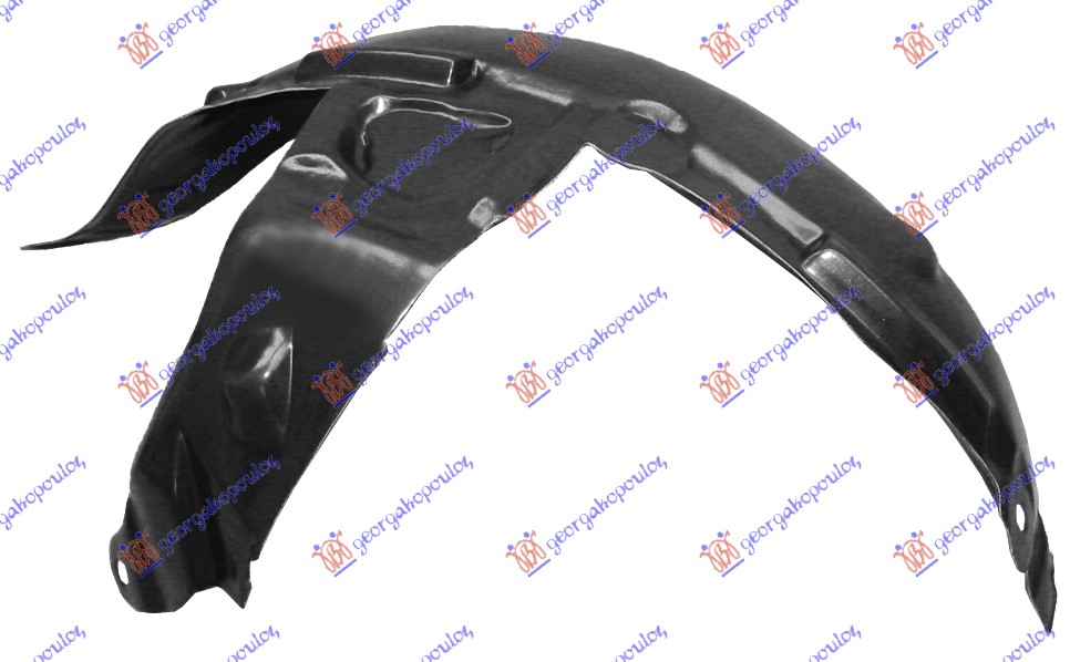 POTKRILO (ZADNJI DEO) PLASTICNO (A KVALITET) - LEVO