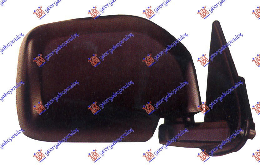 RETROVIZOR MEHANICKI (A KVALITET) (KONVEKSNO STAKLO) - DESNO