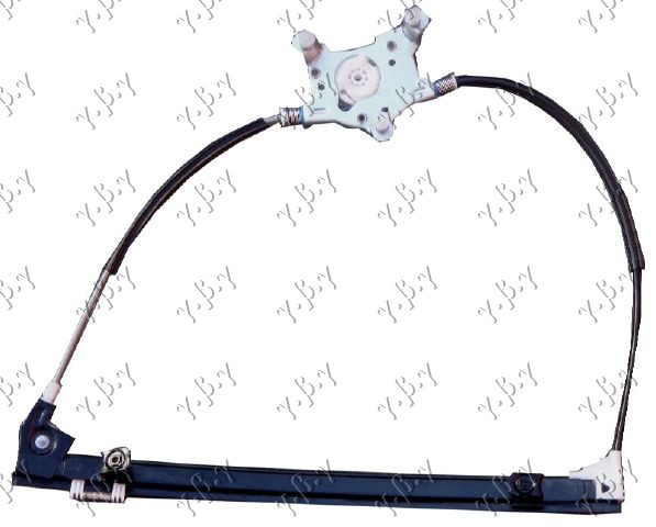 PODIZ.PROZ.3 VR.EL.BEZ MOT.L-Clio(98-01) - LEVO