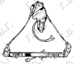 PODIZAC PREDNJEG PROZORA ELEKTRICNI 5 VRATA - LEVO