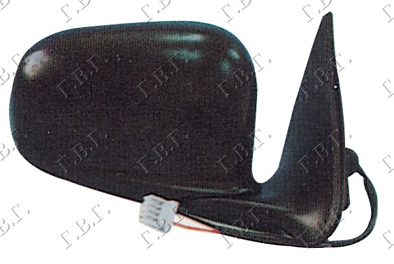 RETROVIZOR ELEKTRICNI SA GREJACEM (A KVALITET) (KONVEKSNO STAKLO) - DESNO