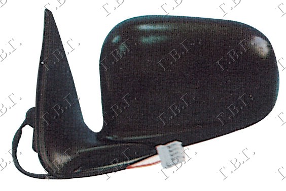 RETROVIZOR ELEKTRICNI SA GREJACEM (A KVALITET) (KONVEKSNO STAKLO) - LEVO