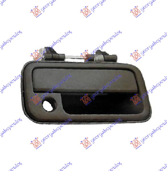 KVAKA PREDNJIH VRATA SPOLJASNJA CRNA - DESNO