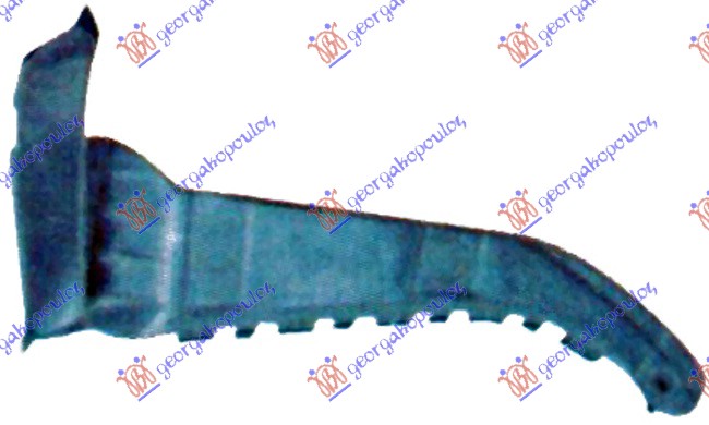 NOSAC ZADNJEG BRANIKA BOCNI PLASTICNI    - LEVO