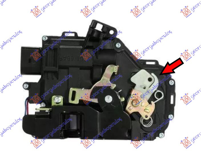 BRAVA PREDNJIH VRATA ELEKTRICNA BELA (9 PIN) - DESNO