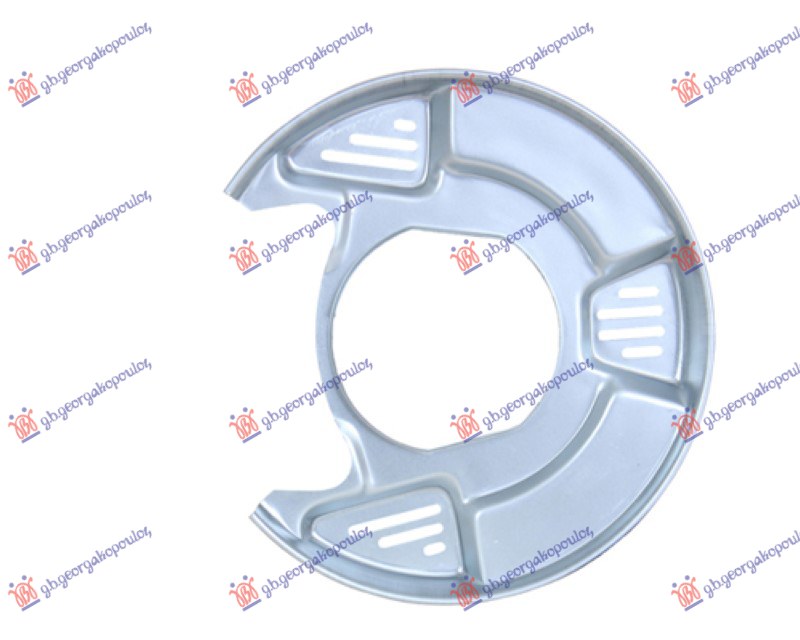 ZASTITA ZADNJEG KOCIONOG DISKA (NOSAC ZASTITE) (PRECNIK ZASTITE 300/125mm) (PREC