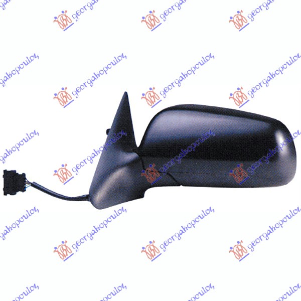RETROVIZOR ELEKTRICNI SA GREJACEM (A KVALITET) (ASFERICNO STAKLO) - LEVO