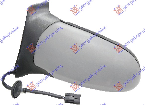 RETROVIZOR ELEKTRICNI SA GREJACEM PM -02 (A KVALITET)  (KONVEKSNO STAKLO) - LEVO