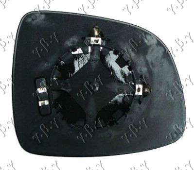 STAKLO RETROVIZORA -12 (KONVEKSNO) - LEVO