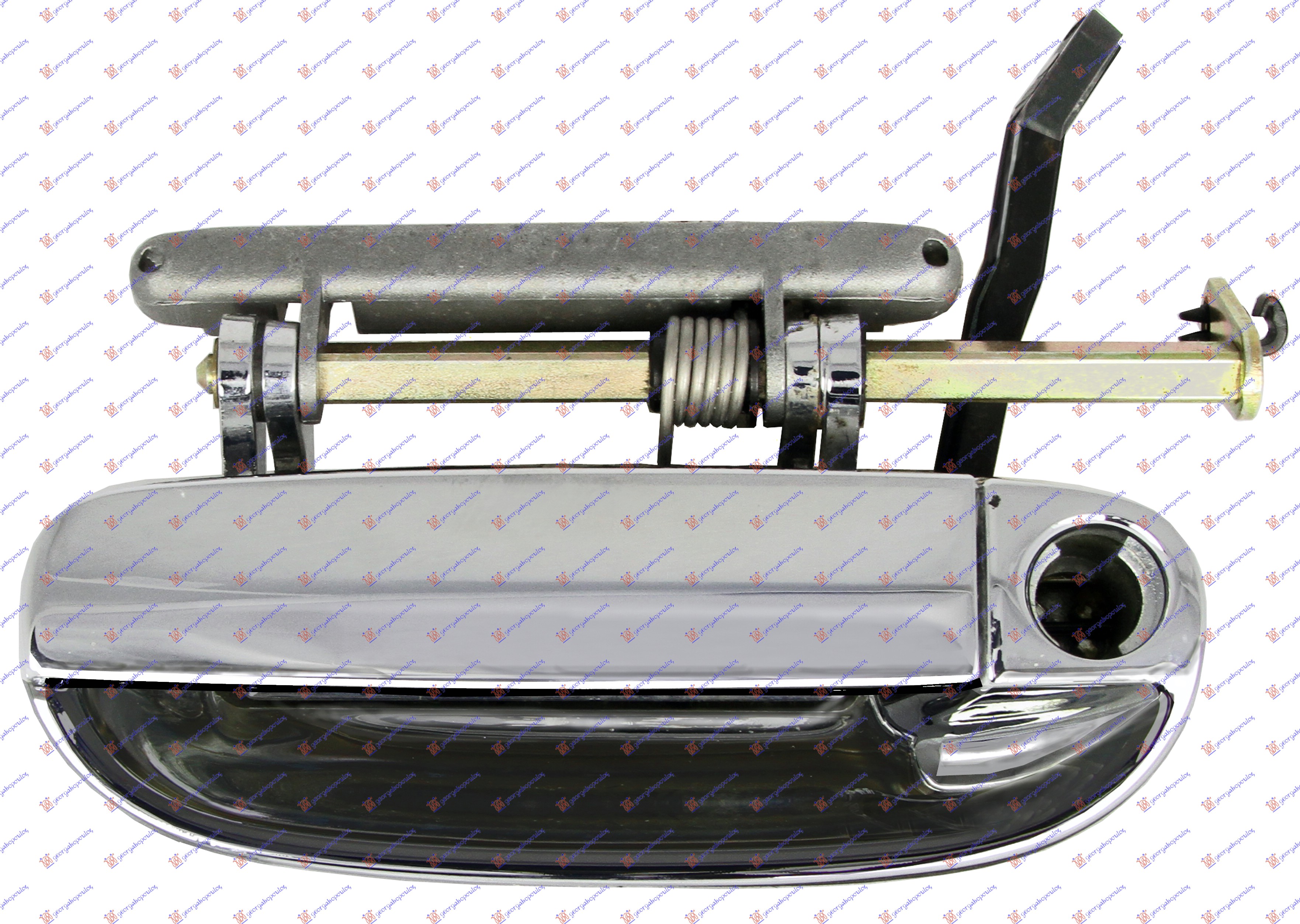 KVAKA PREDNJIH VRATA SPOLJASNJA HROM - LEVO