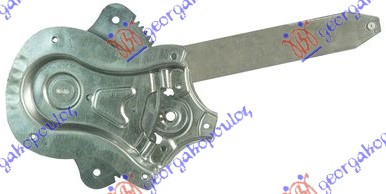 PODIZAC ZADNJEG PROZORA ELEKTRICNI (BEZ MOTORA) - LEVO