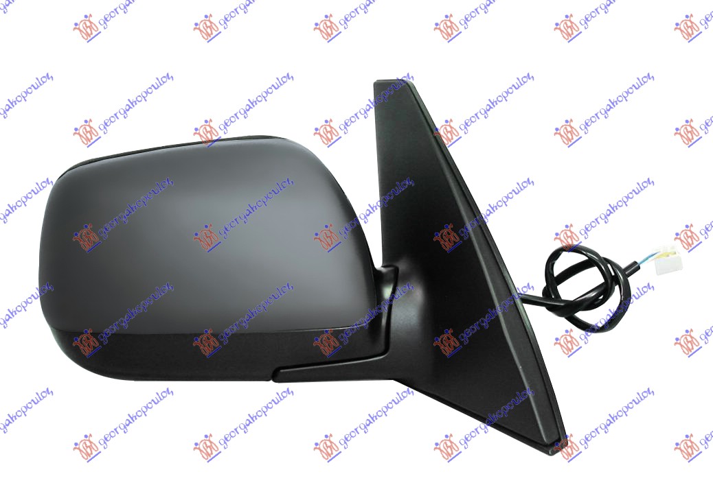 RETROVIZOR ELEKTRICNI SA GREJACEM PM (A KVALITET) (KONVEKSNO STAKLO) - DESNO
