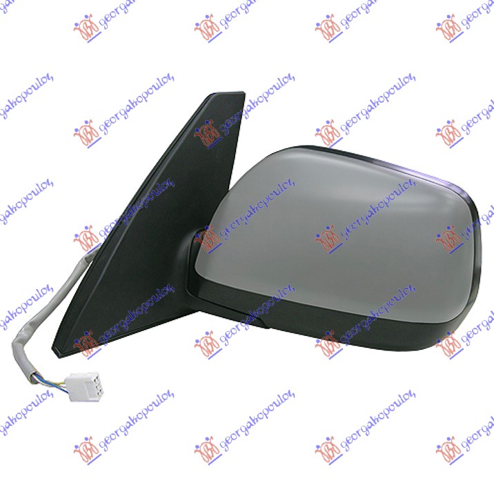 RETROVIZOR ELEKTRICNI SA GREJACEM PM (ELEKTRO-SKLOPIV) (KONVEKSNO STAKLO) - LEVO