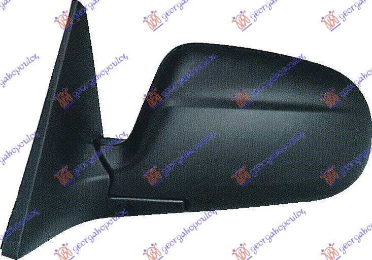 RETROVIZOR ELEKTRICNI (A KVALITET) (KONVEKSNO STAKLO) - LEVO