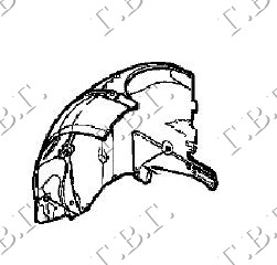 POTKRILO (ZADNJI DEO) - DESNO