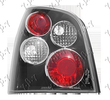 STOP LAMPA TUNING CRNA SET-Polo(02-05)