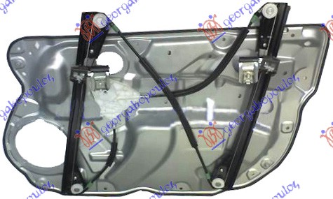 PODIZAC PREDNJEG PROZORA ELEKTRICNI (BEZ MOTORA) 5 VRATA (A KVALITET) - LEVO