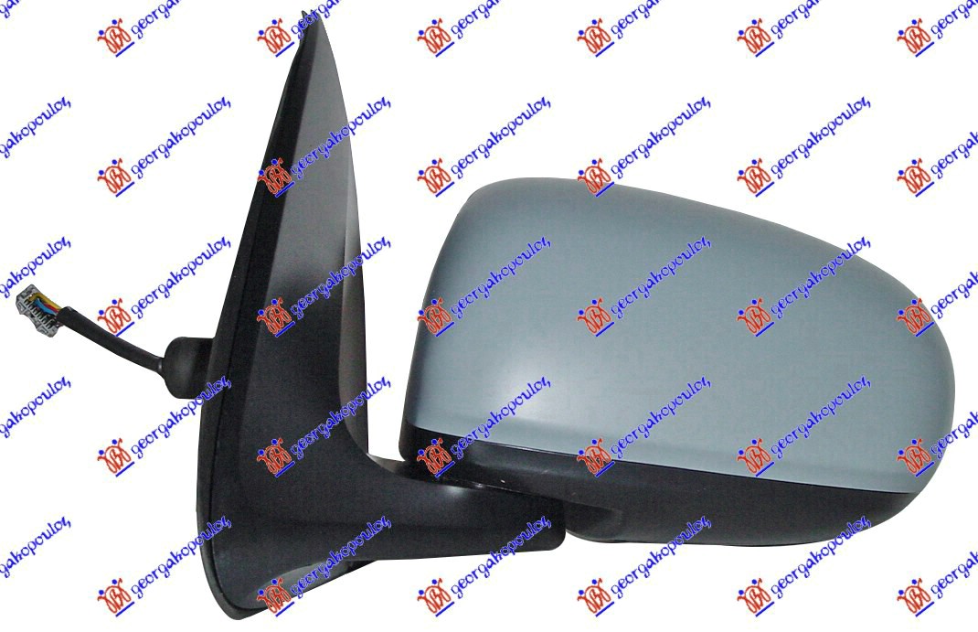 RETROVIZOR ELEKTRICNI SA GREJACEM PM (A KVALITET) (ASFERICNO STAKLO) - LEVO