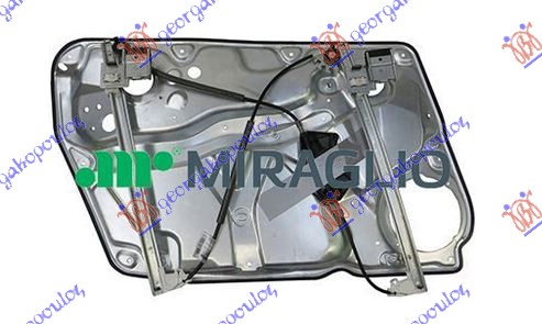 PODIZAC PREDNJEG PROZORA ELEKTRICNI (BEZ MOTORA) (SA NOSACEM) (A KVALITET) - DESNO