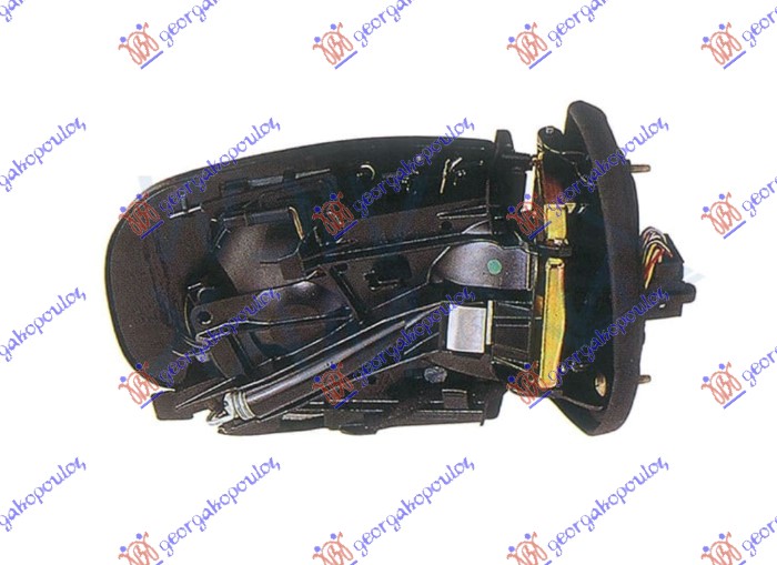 RETROVIZOR (BEZ POKLOPCA) ELEKTRICNI SA GREJACEM (MEMORIJA) (MIGAVAC) (ASFERICNO - DESNO