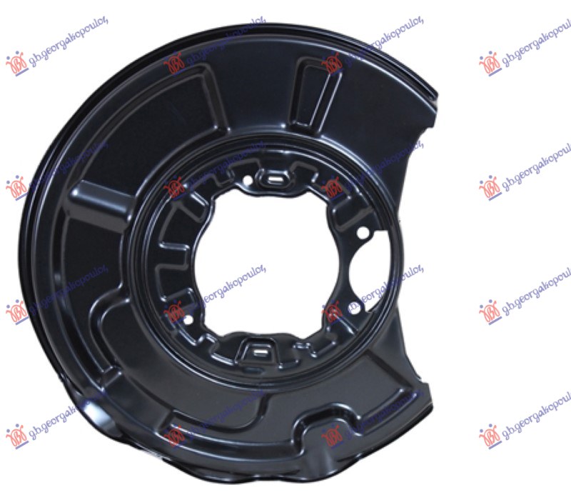 ZASTITA ZADNJEG KOCIONOG DISKA (PRECNIK ZASTITE 350/125mm)