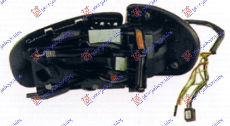 RETROVIZOR (BEZ POKLOPCA) ELEKTRICNI SA GREJACEM (ELEKTRO-SKLOPIV) (MEMORIJA) -0 - DESNO
