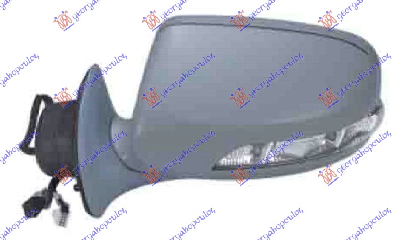 RETROVIZOR ELEKTRICNI SA GREJACEM (ELEKTRO-SKLOPIV) (MEMORIJA) (MIGAVAC) 06- (13 - LEVO