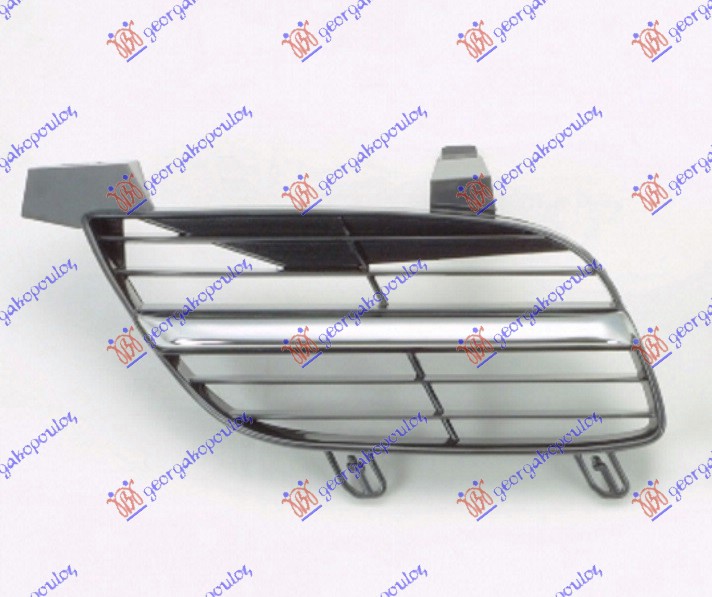 PVC MASKA HROM/CRNA -02 - DESNO