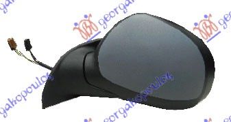 RETROVIZOR ELEKTRICNI SA GREJACEM PM (ELEKTRO-SKLOPIV) 09- (KONVEKSNO STAKLO) - LEVO