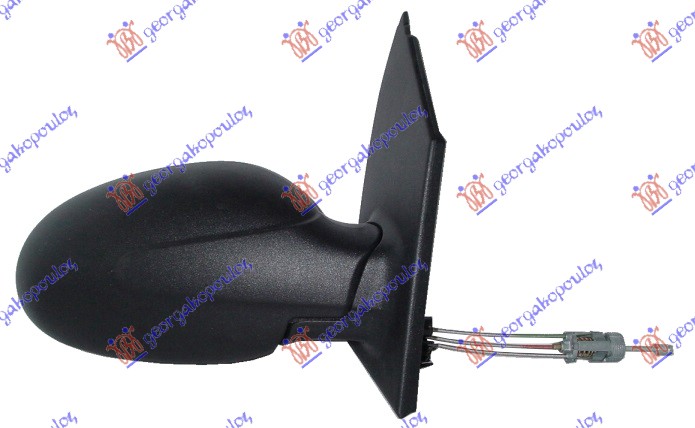 RETROVIZOR MEHANICKI SA SAJLOM (A KVALITET) (KONVEKSNO STAKLO) - DESNO