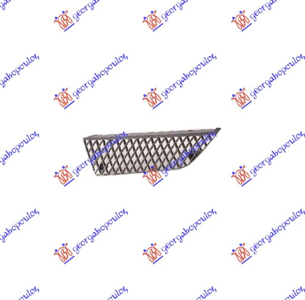 PVC MASKA UNUTRASNJA SREBRNA/CRNA 07- - LEVO