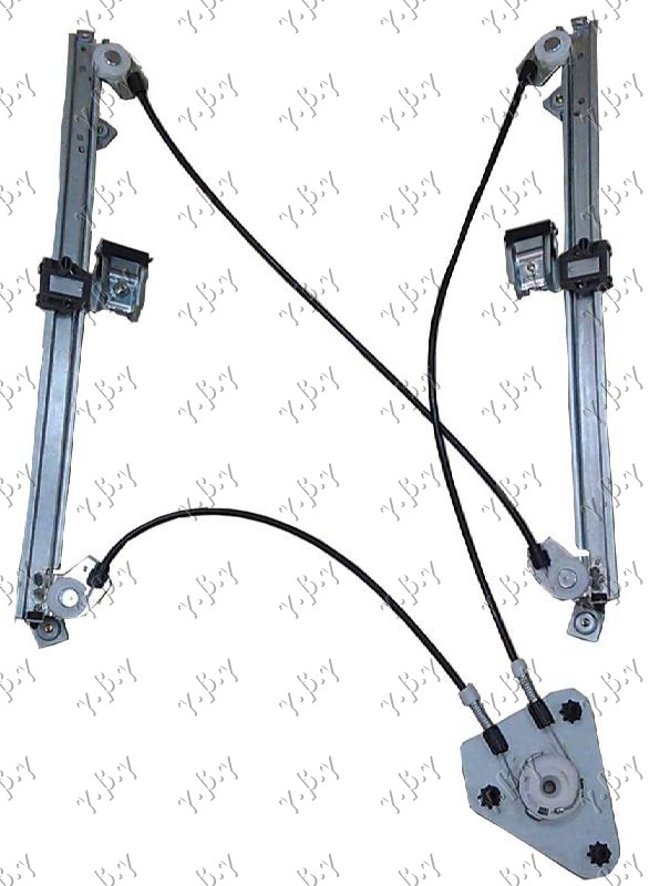 PODIZAC PREDNJEG PROZORA ELEKTRICNI (BEZ MOTORA) 5 VRATA - LEVO