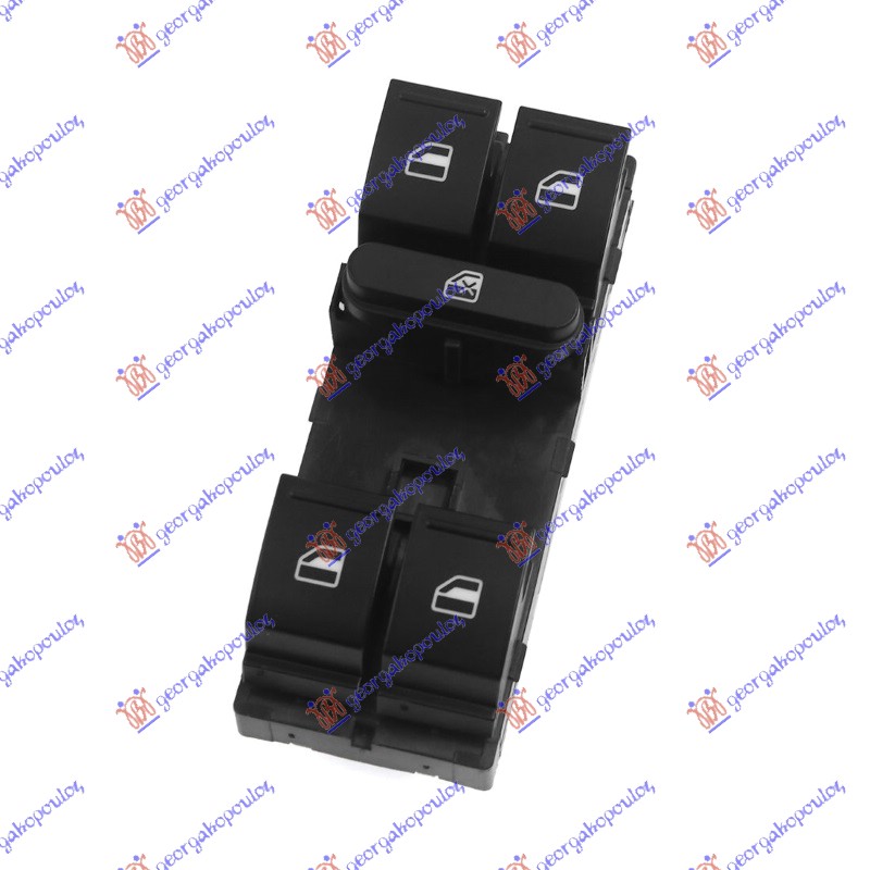 PREKIDAC U PREDNJIM VRATIMA (2 TASTERA) (ZELENO SVETLO) (6/9 PIN) - LEVO
