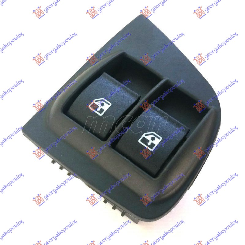PREKIDAC U PREDNJIM VRATIMA (2 TASTERA) (5+5 PIN) - LEVO