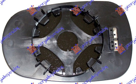 STAKLO RETROVIZORA SA GREJACEM -09 (KONVEKSNO) - DESNO