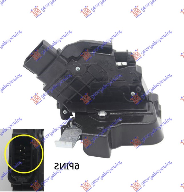 BRAVA ZADNJIH VRATA ELEKTRICNA (6 PIN) - LEVO