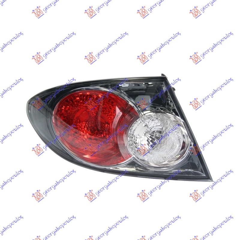 STOP LAMPA SPOLJASNJA (SVETLO SIVA) 06- (DEPO) - LEVO