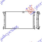 HLADNJAK MOTORA 2.5 DTi DIZEL (780x450x26) CREVO LEVO (NRF)