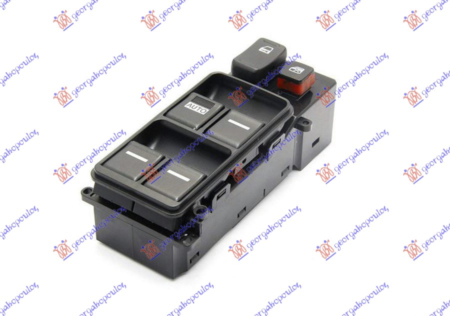 PREKIDAC U PREDNJIM VRATIMA (4 TASTERA) (LEVI AUTO) (23 PIN) - LEVO
