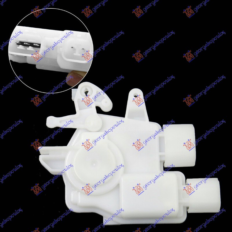 MOTOR BRAVE PREDNJIH VRATA (2 PRIKLJUCKA) (3/2 PIN) - DESNO