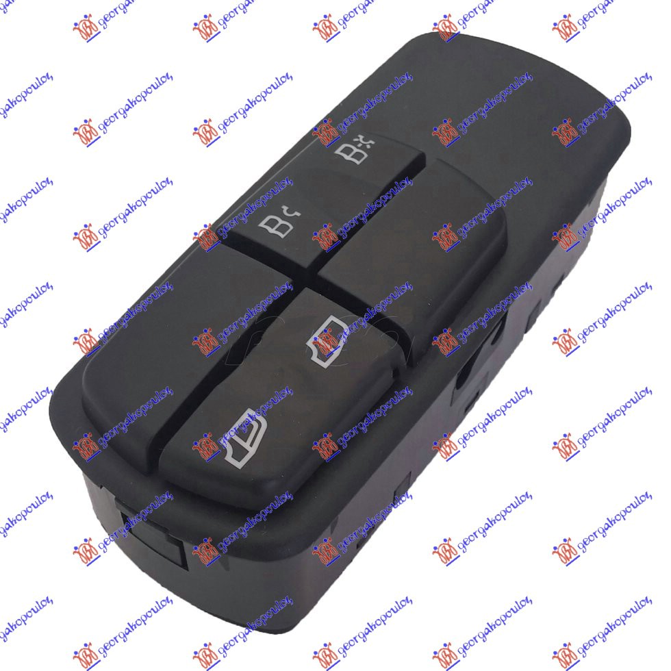 PREKIDAC U PREDNJIM VRATIMA (4 TASTERA) (13 PIN) - LEVO