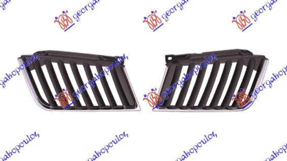 PVC MASKA HROM (4 VRATA) (DUPLA KABINA) - LEVO