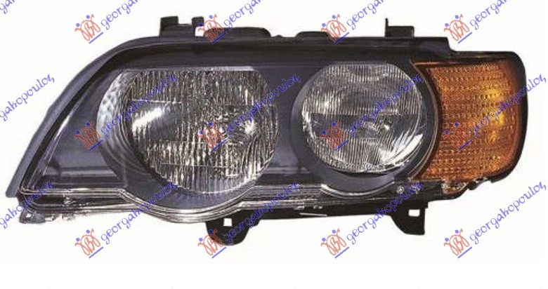 FAR ELEKTRICNI ZUTI MIGAVAC -04 (TYC) - LEVO