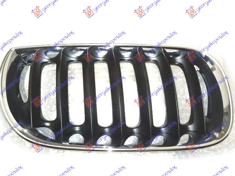 PVC MASKA HROM/CRNA - DESNO