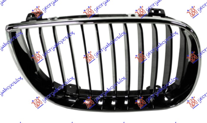 PVC MASKA HROM/CRNA -07 - DESNO