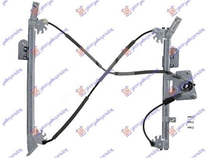 PODIZAC PREDNJEG PROZORA ELEKTRICNI (BEZ MOTORA) 3 VRATA - DESNO