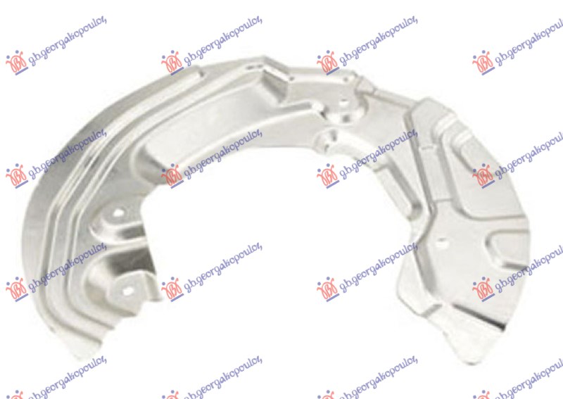 ZASTITA PREDNJEG KOCIONOG DISKA (PRECNIK DISKA 300mm) - LEVO