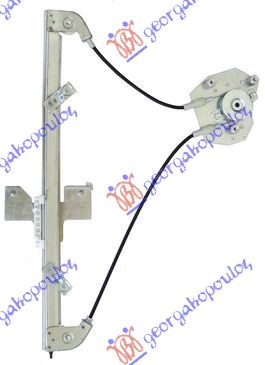 PODIZAC PROZORA ELEKTRICNI (BEZ MOTORA) 3 VRATA - DESNO